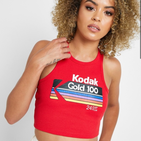 NWOT Forever21 Kodak Crop Top - Picture 6 of 6